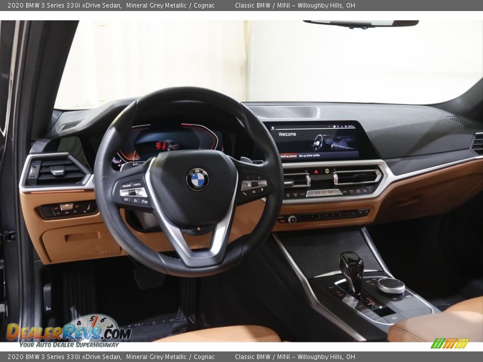 2020 BMW 3 Series 330i xDrive Sedan Mineral Grey Metallic / Cognac Photo #6