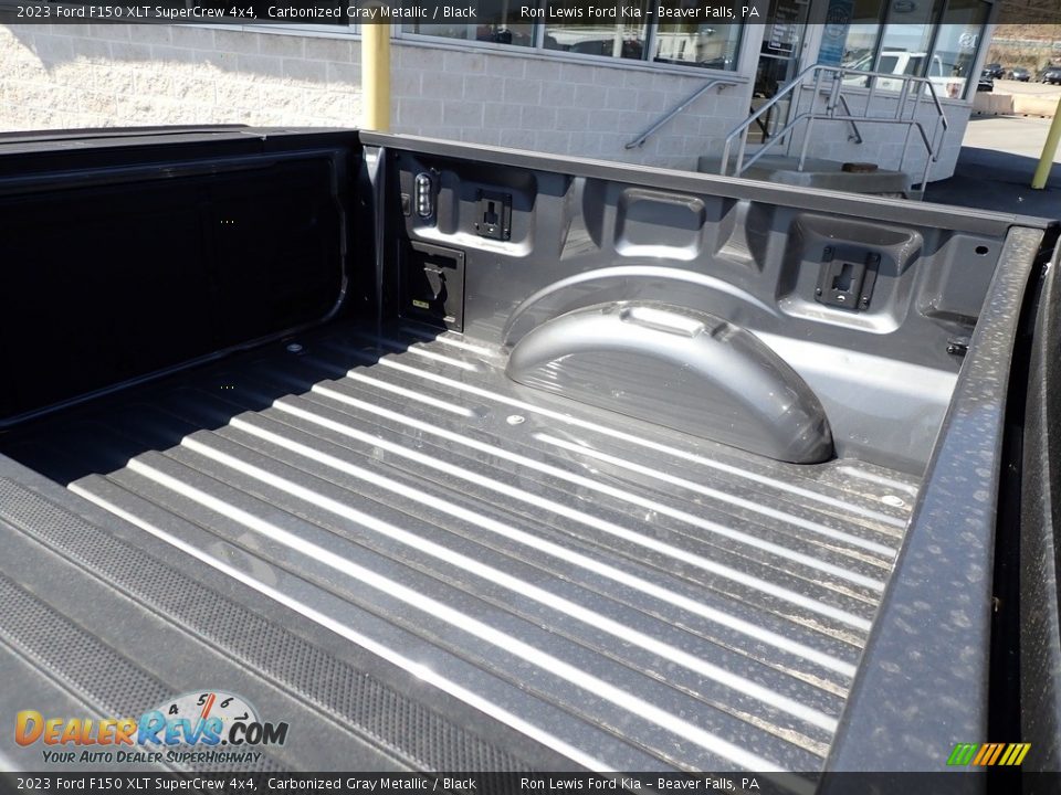 2023 Ford F150 XLT SuperCrew 4x4 Carbonized Gray Metallic / Black Photo #10