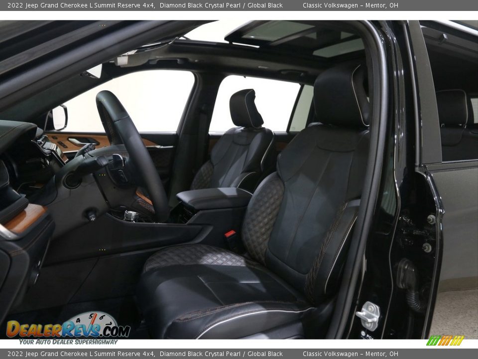 Front Seat of 2022 Jeep Grand Cherokee L Summit Reserve 4x4 Photo #6