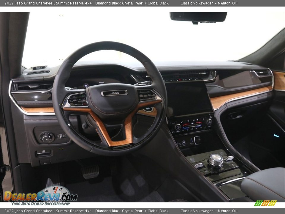 Dashboard of 2022 Jeep Grand Cherokee L Summit Reserve 4x4 Photo #8