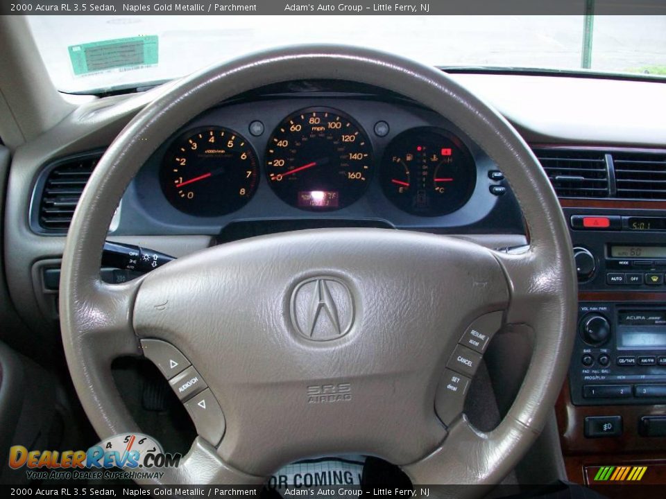 2000 Acura RL 3.5 Sedan Naples Gold Metallic / Parchment Photo #36