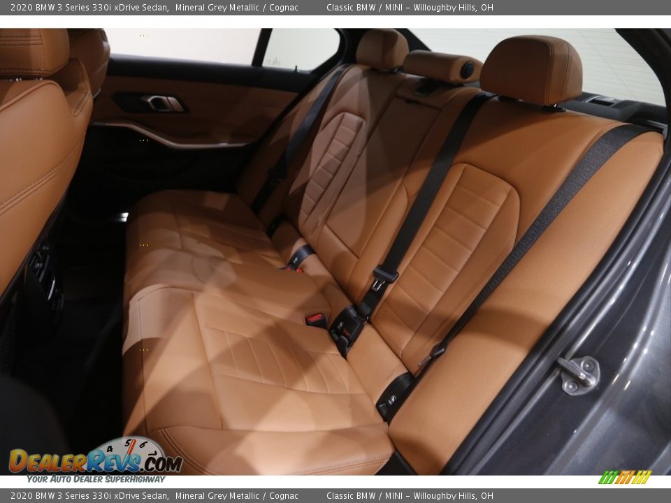 2020 BMW 3 Series 330i xDrive Sedan Mineral Grey Metallic / Cognac Photo #22