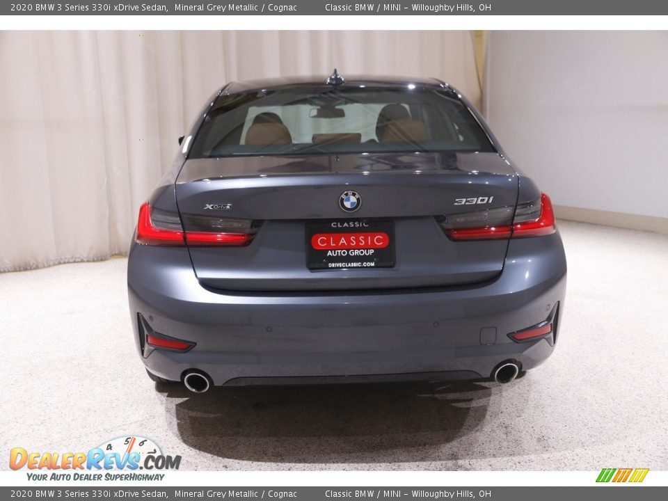 2020 BMW 3 Series 330i xDrive Sedan Mineral Grey Metallic / Cognac Photo #23