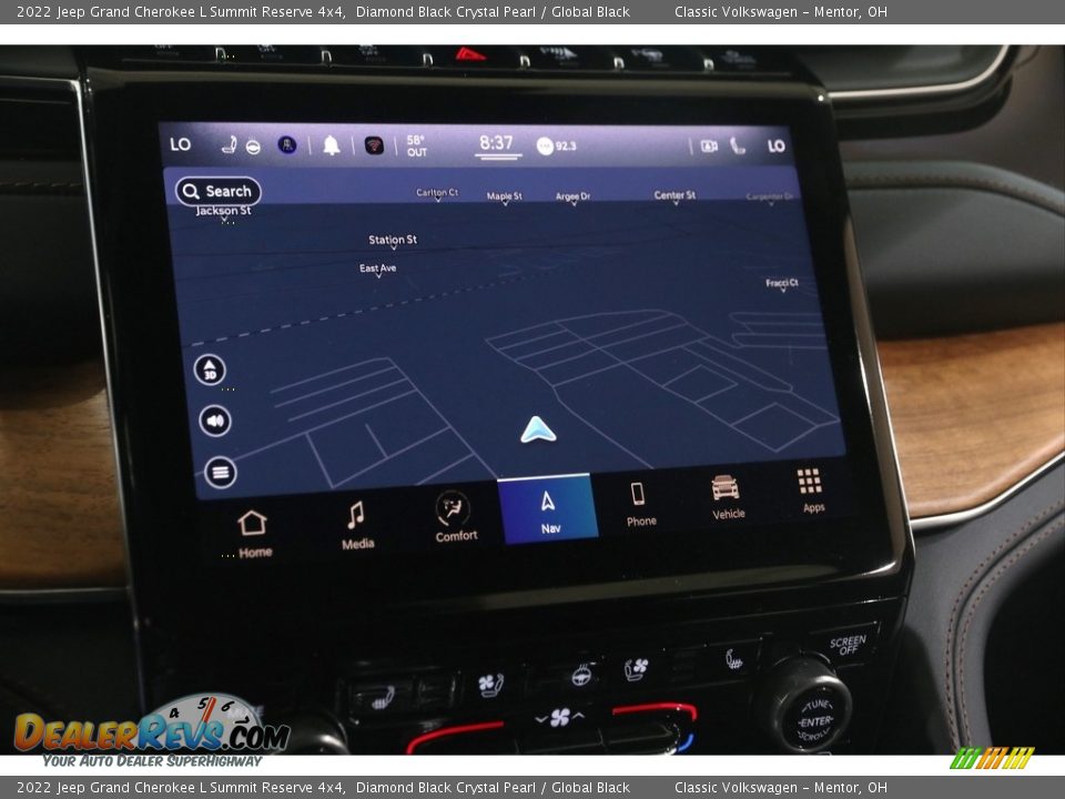 Navigation of 2022 Jeep Grand Cherokee L Summit Reserve 4x4 Photo #14