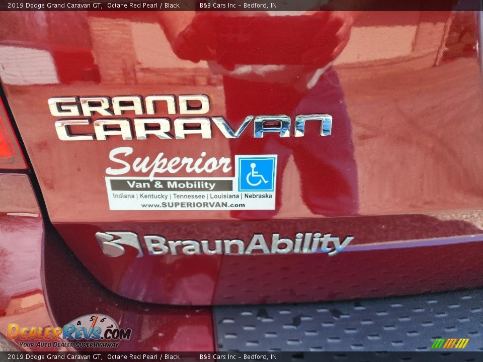 2019 Dodge Grand Caravan GT Octane Red Pearl / Black Photo #9