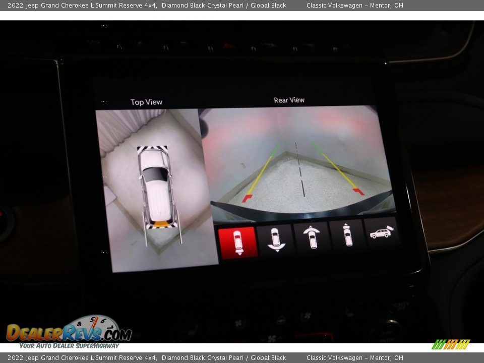 2022 Jeep Grand Cherokee L Summit Reserve 4x4 Diamond Black Crystal Pearl / Global Black Photo #18