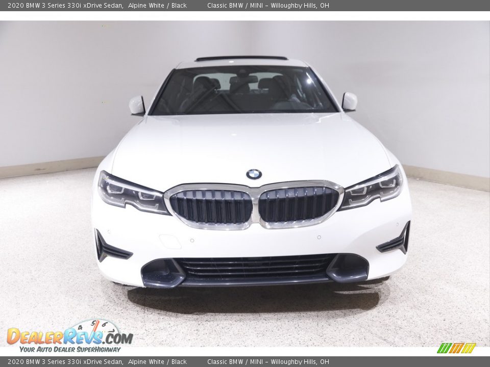 2020 BMW 3 Series 330i xDrive Sedan Alpine White / Black Photo #2