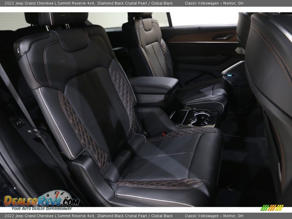 Rear Seat of 2022 Jeep Grand Cherokee L Summit Reserve 4x4 Photo #24