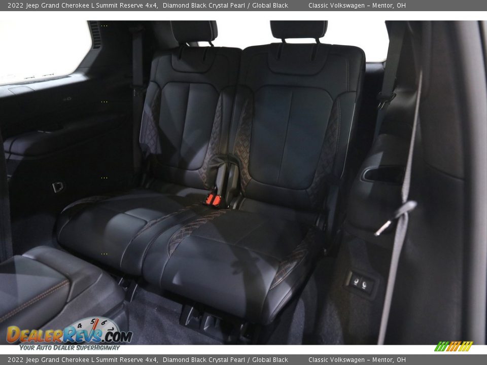 Rear Seat of 2022 Jeep Grand Cherokee L Summit Reserve 4x4 Photo #26
