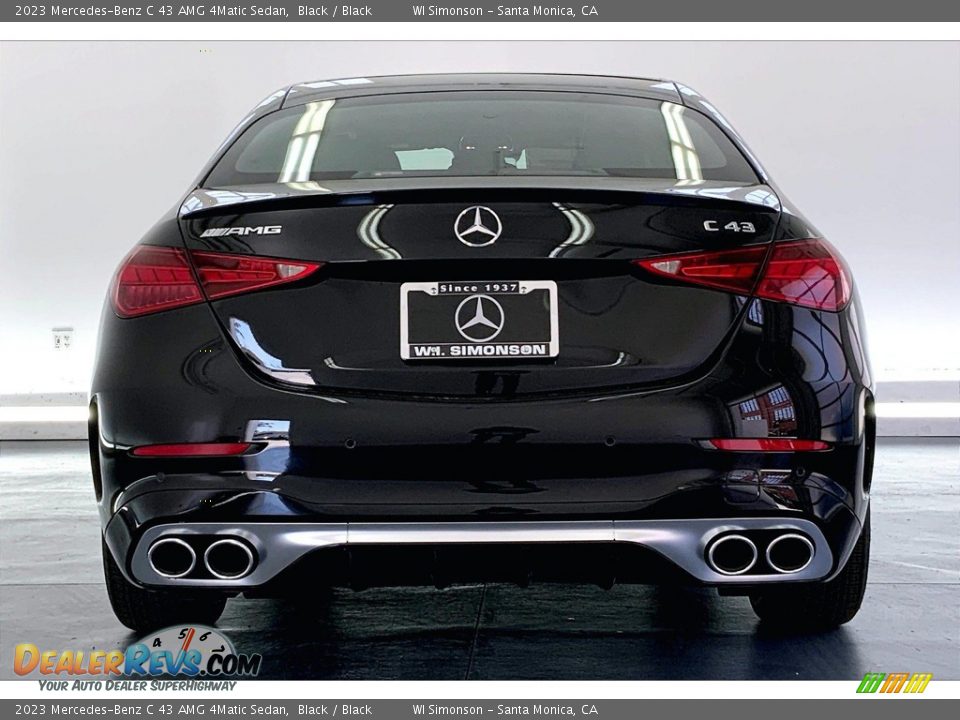 2023 Mercedes-Benz C 43 AMG 4Matic Sedan Black / Black Photo #3