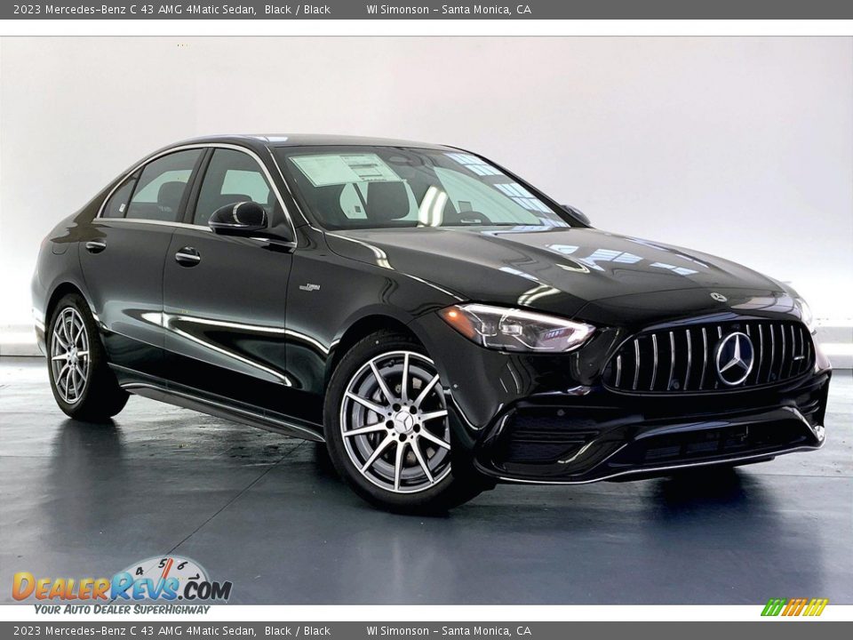 2023 Mercedes-Benz C 43 AMG 4Matic Sedan Black / Black Photo #12