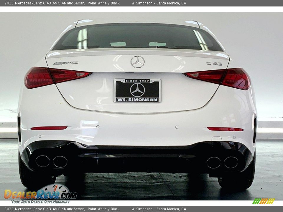 2023 Mercedes-Benz C 43 AMG 4Matic Sedan Polar White / Black Photo #3