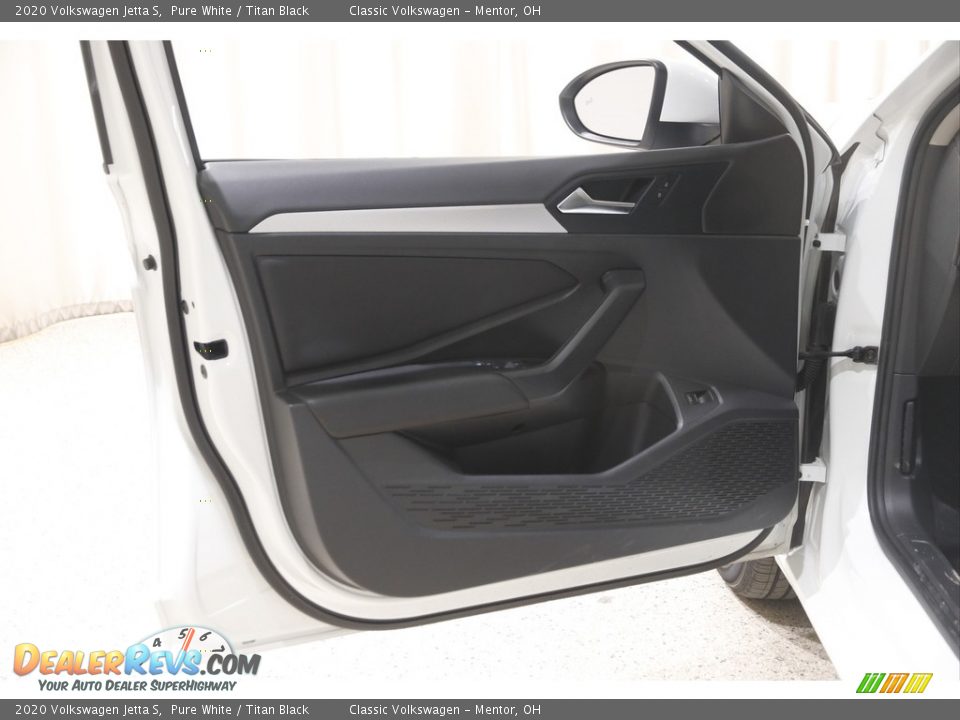 2020 Volkswagen Jetta S Pure White / Titan Black Photo #4