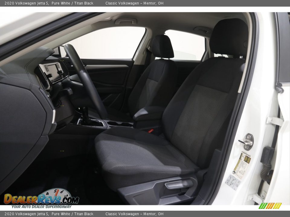 2020 Volkswagen Jetta S Pure White / Titan Black Photo #5