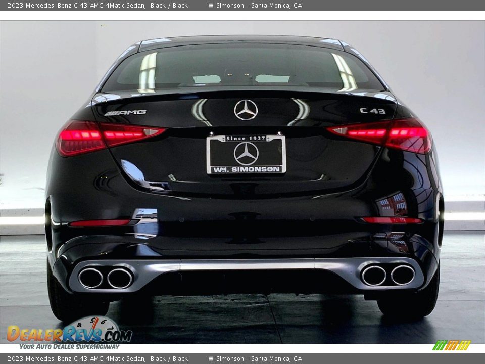 2023 Mercedes-Benz C 43 AMG 4Matic Sedan Black / Black Photo #3