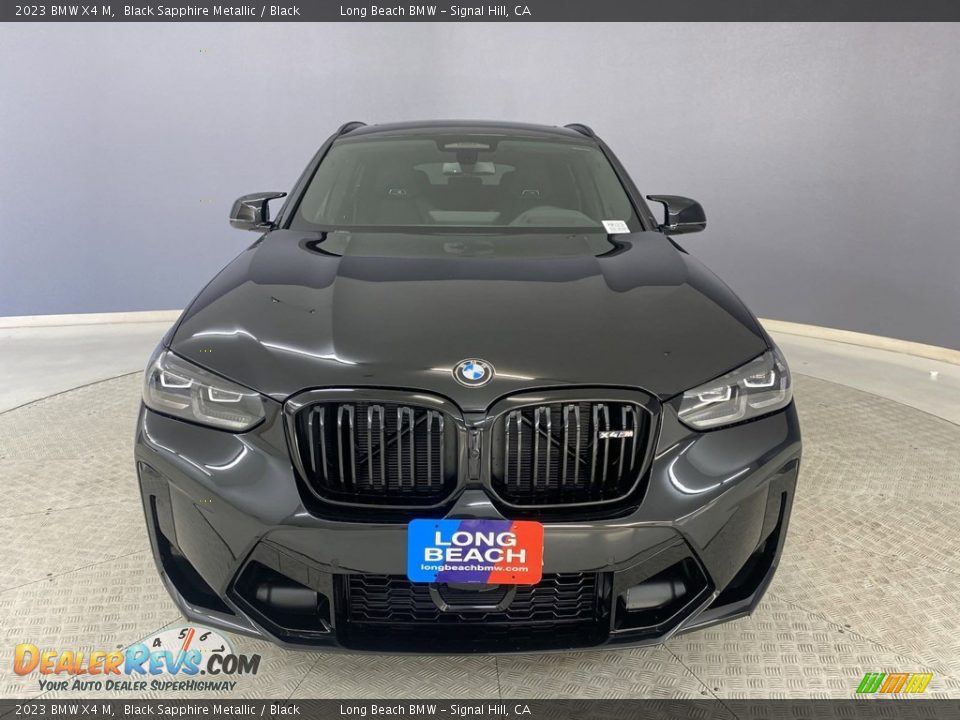 2023 BMW X4 M Black Sapphire Metallic / Black Photo #2