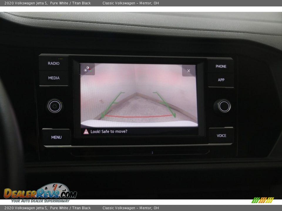 2020 Volkswagen Jetta S Pure White / Titan Black Photo #11