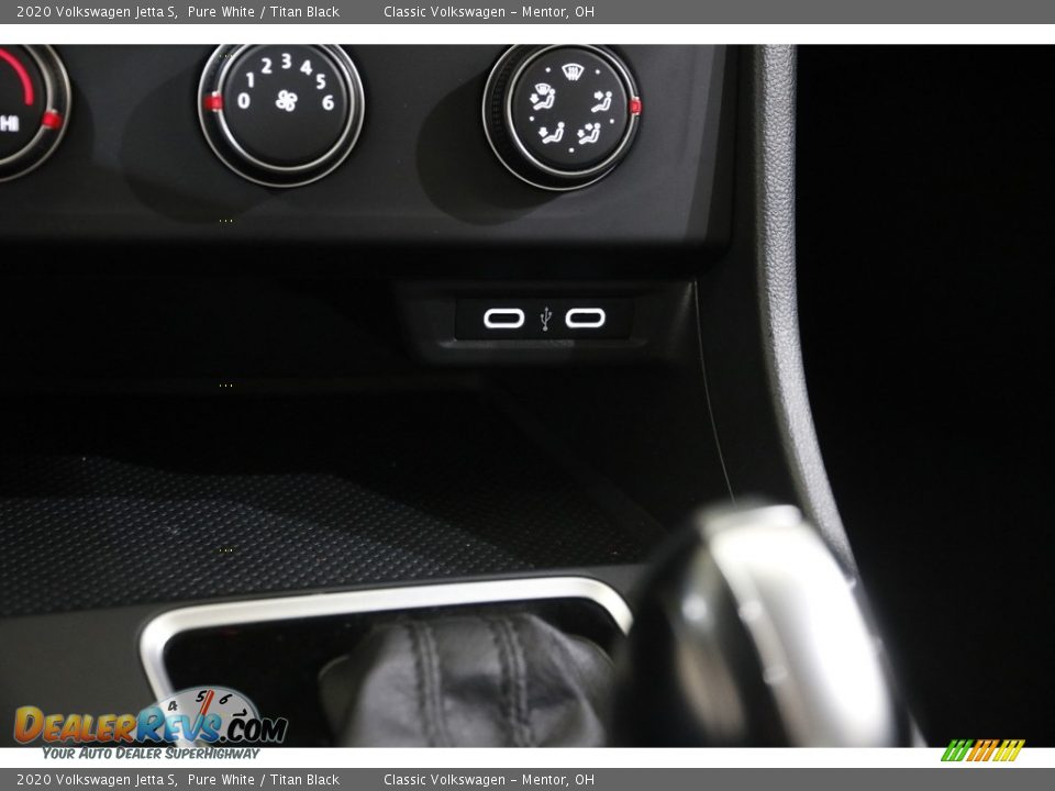 2020 Volkswagen Jetta S Pure White / Titan Black Photo #13