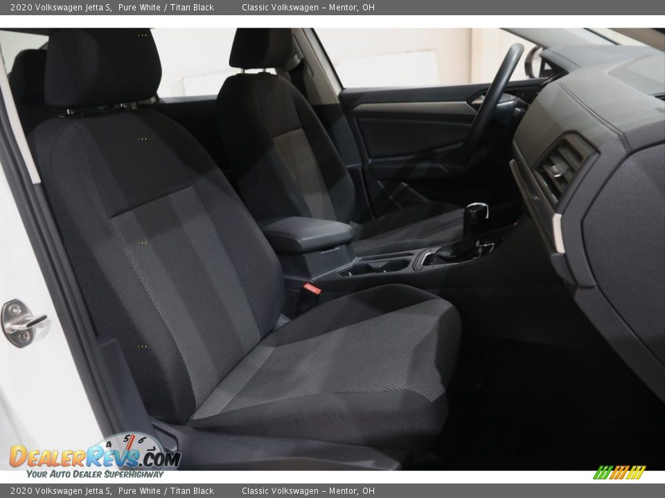 2020 Volkswagen Jetta S Pure White / Titan Black Photo #14
