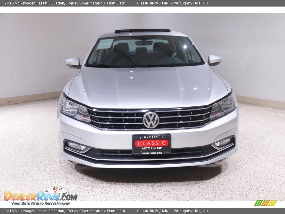 2016 Volkswagen Passat SE Sedan Reflex Silver Metallic / Titan Black Photo #2