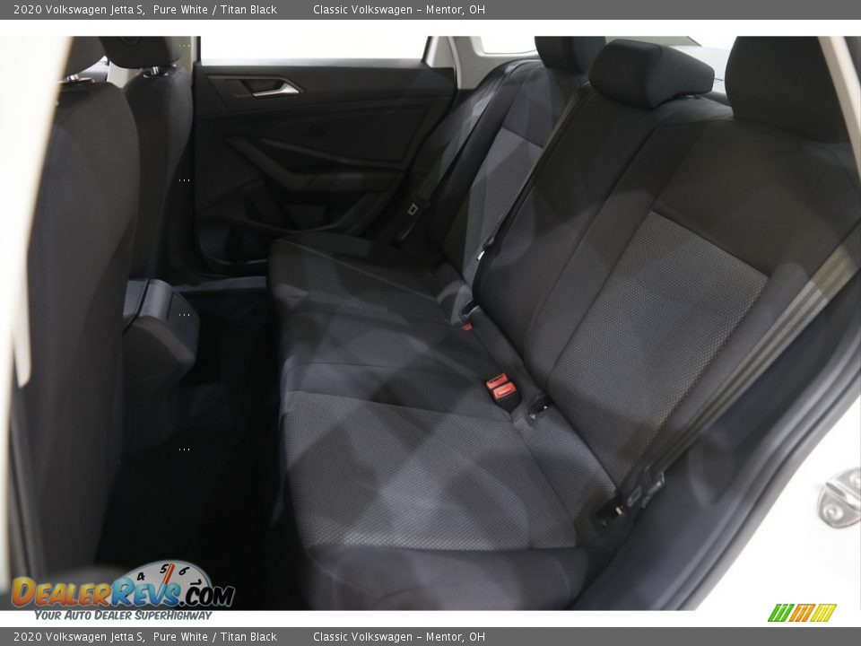 2020 Volkswagen Jetta S Pure White / Titan Black Photo #16