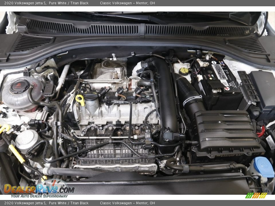 2020 Volkswagen Jetta S Pure White / Titan Black Photo #18