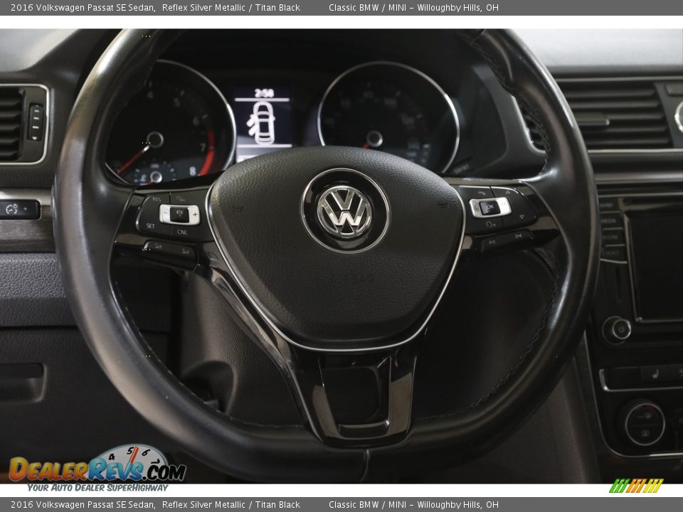 2016 Volkswagen Passat SE Sedan Steering Wheel Photo #7