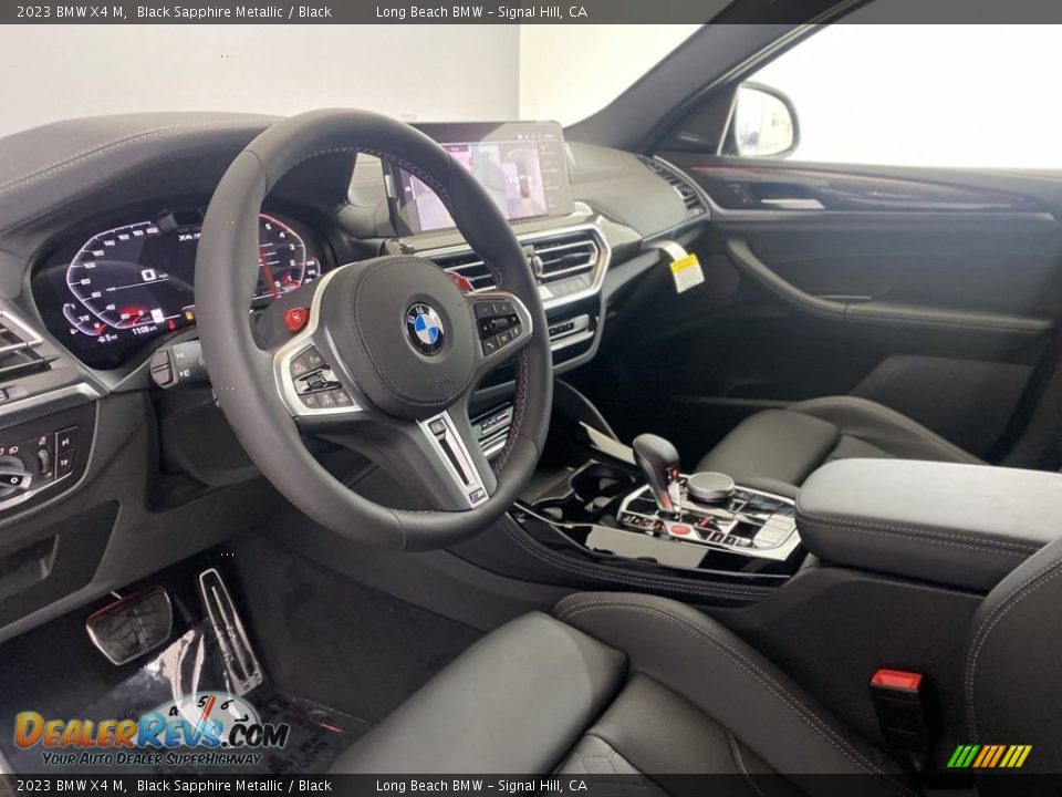 Black Interior - 2023 BMW X4 M  Photo #12