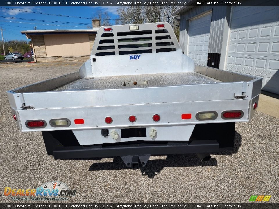 2007 Chevrolet Silverado 3500HD LT Extended Cab 4x4 Dually Graystone Metallic / Light Titanium/Ebony Photo #6