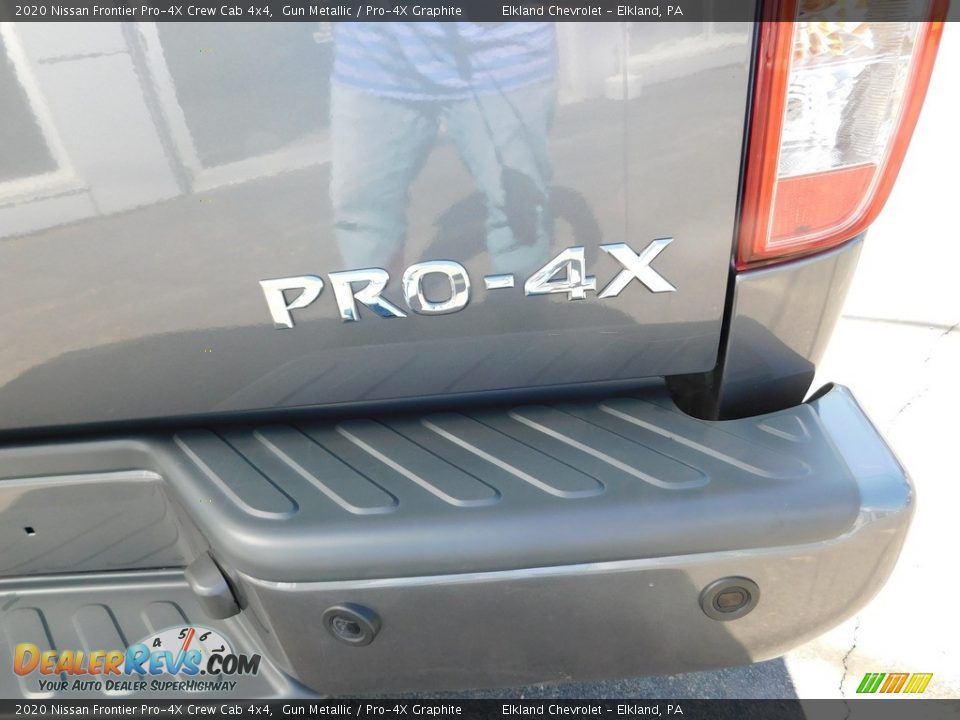 2020 Nissan Frontier Pro-4X Crew Cab 4x4 Gun Metallic / Pro-4X Graphite Photo #14
