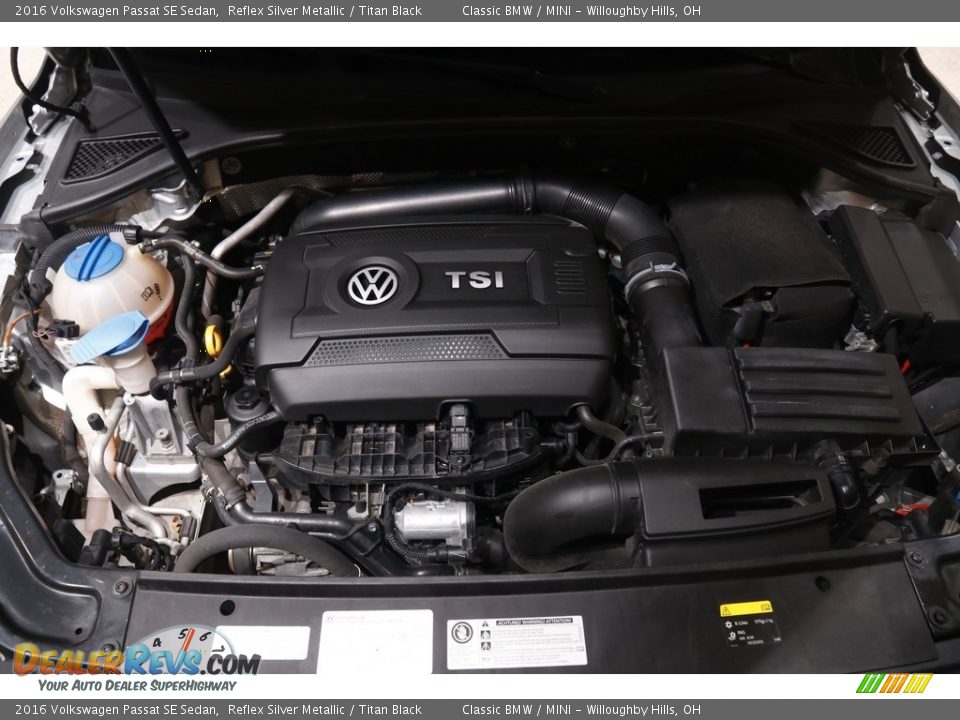 2016 Volkswagen Passat SE Sedan 1.8 Liter Turbocharged TSI DOHC 16-Valve 4 Cylinder Engine Photo #20