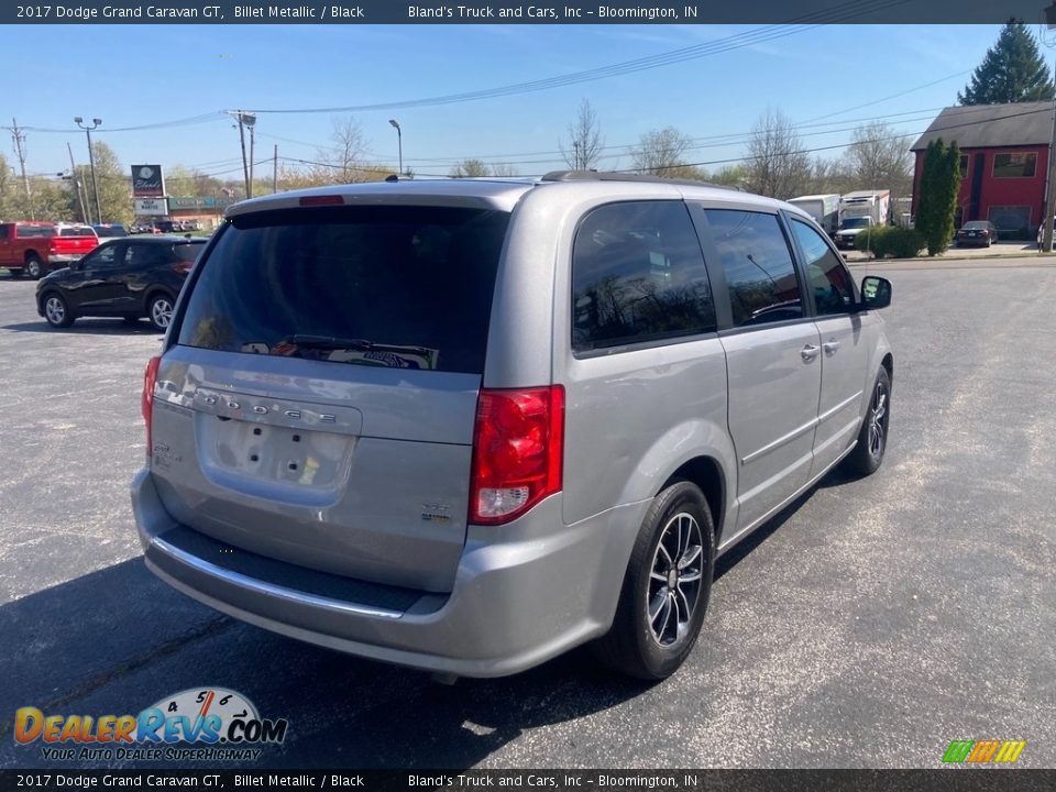 2017 Dodge Grand Caravan GT Billet Metallic / Black Photo #6