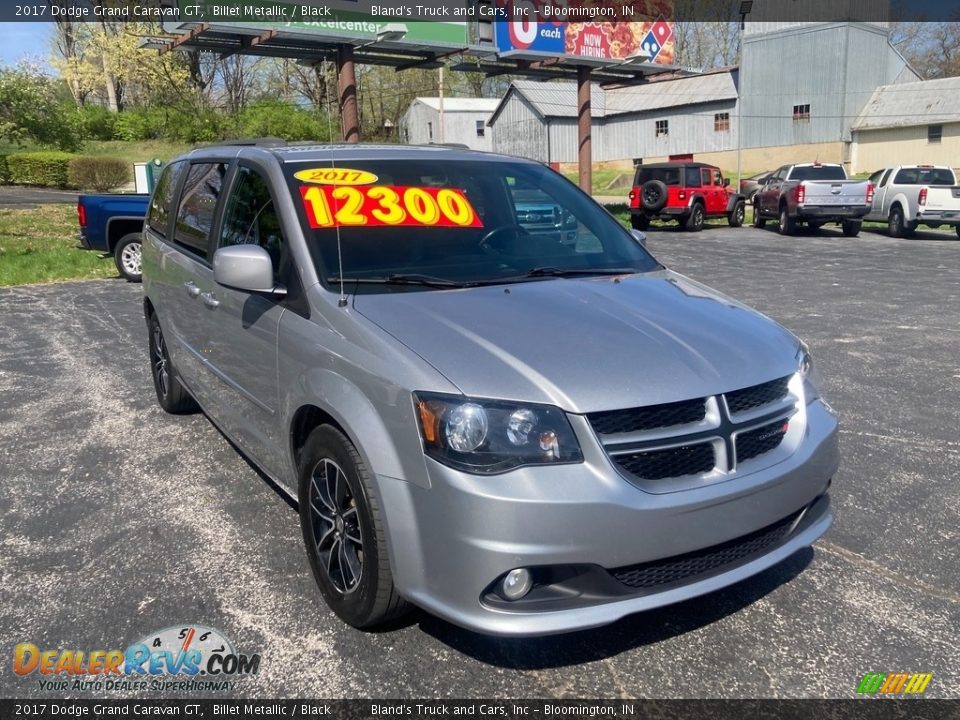 2017 Dodge Grand Caravan GT Billet Metallic / Black Photo #7