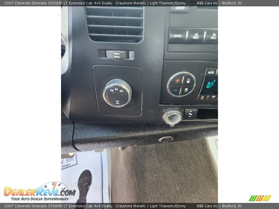 2007 Chevrolet Silverado 3500HD LT Extended Cab 4x4 Dually Graystone Metallic / Light Titanium/Ebony Photo #15