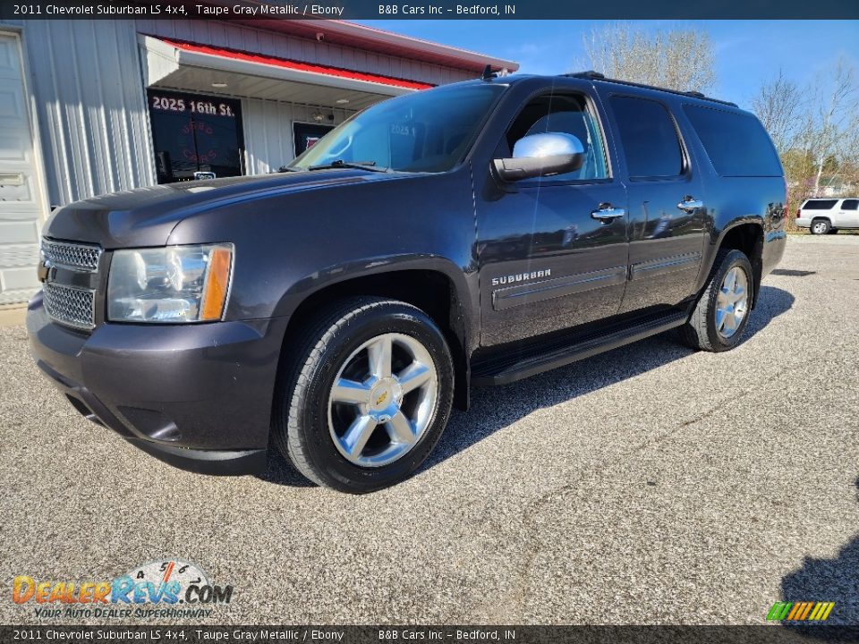 2011 Chevrolet Suburban LS 4x4 Taupe Gray Metallic / Ebony Photo #1