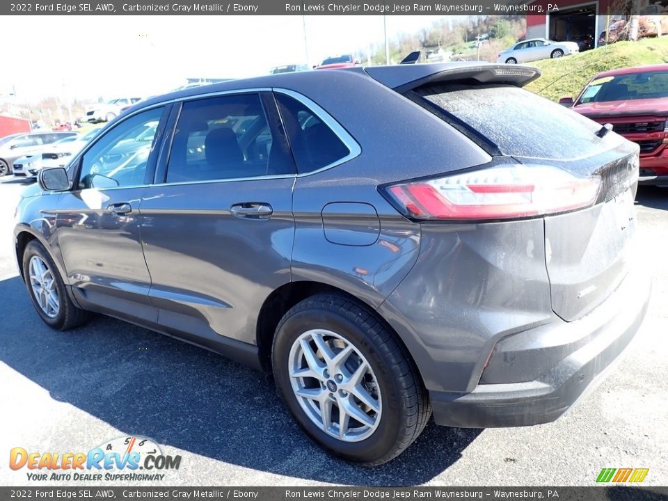 2022 Ford Edge SEL AWD Carbonized Gray Metallic / Ebony Photo #3