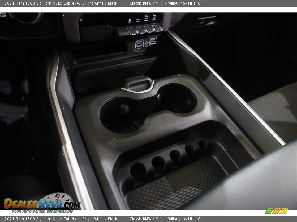 2021 Ram 1500 Big Horn Quad Cab 4x4 Bright White / Black Photo #17