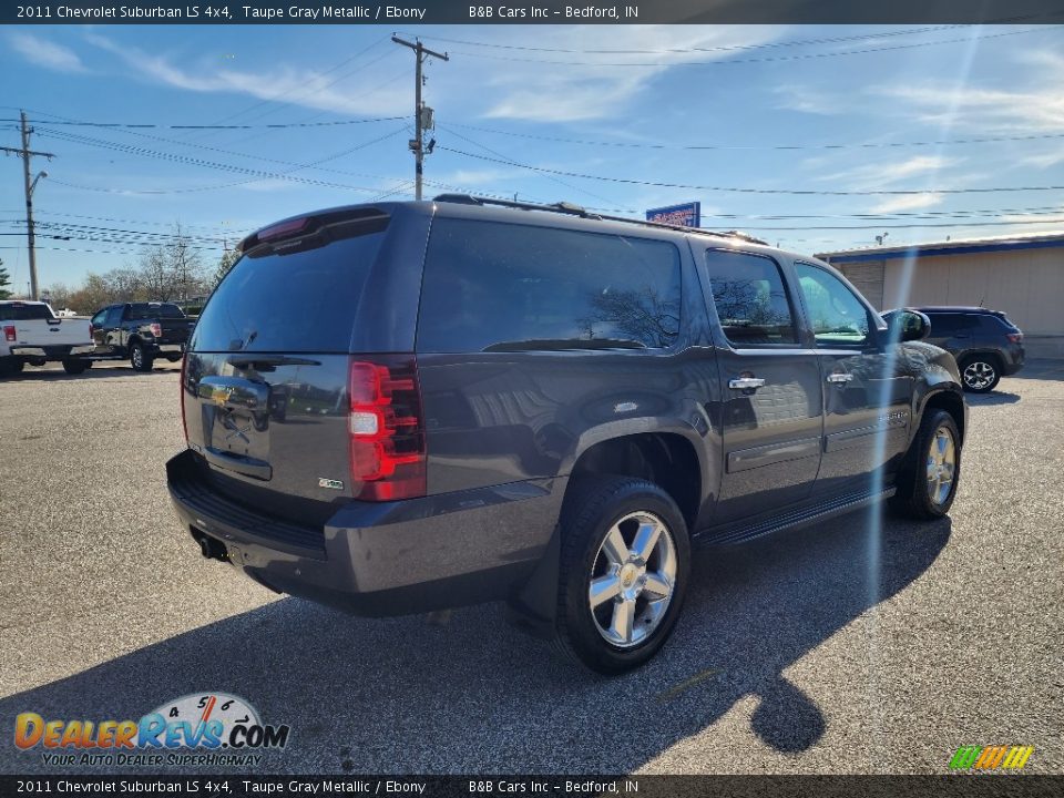 2011 Chevrolet Suburban LS 4x4 Taupe Gray Metallic / Ebony Photo #3