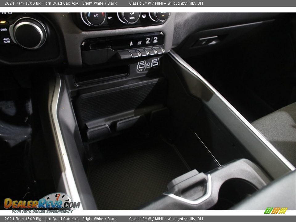 2021 Ram 1500 Big Horn Quad Cab 4x4 Bright White / Black Photo #18