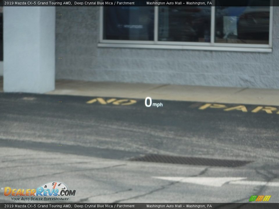 2019 Mazda CX-5 Grand Touring AWD Deep Crystal Blue Mica / Parchment Photo #11