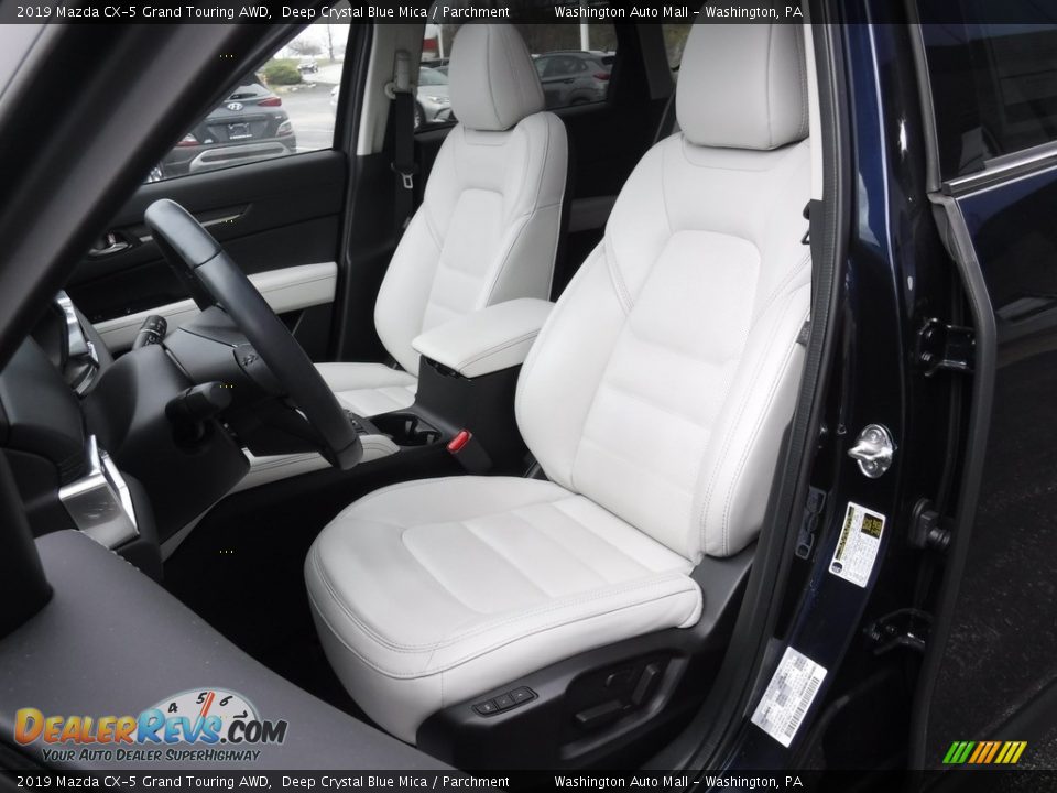 Parchment Interior - 2019 Mazda CX-5 Grand Touring AWD Photo #13