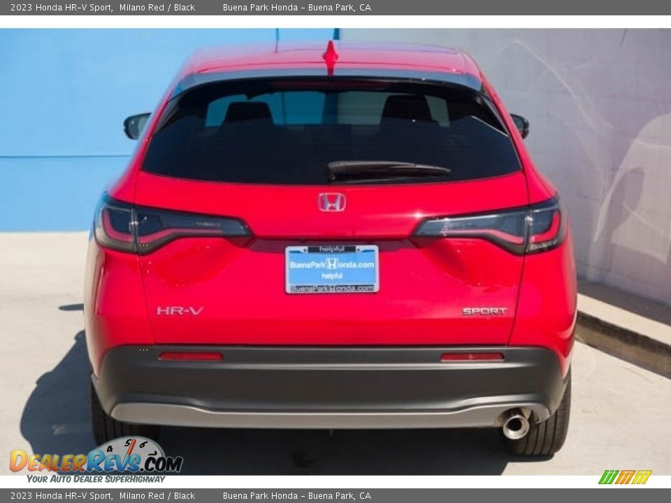 2023 Honda HR-V Sport Milano Red / Black Photo #7