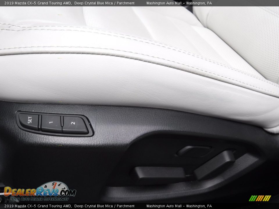 2019 Mazda CX-5 Grand Touring AWD Deep Crystal Blue Mica / Parchment Photo #14