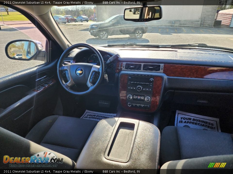 2011 Chevrolet Suburban LS 4x4 Taupe Gray Metallic / Ebony Photo #8