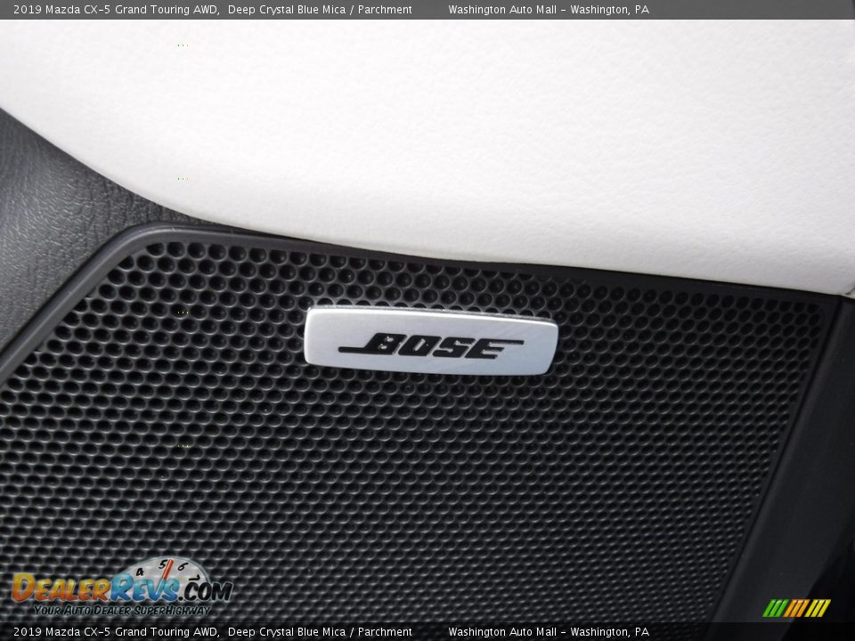 2019 Mazda CX-5 Grand Touring AWD Deep Crystal Blue Mica / Parchment Photo #17