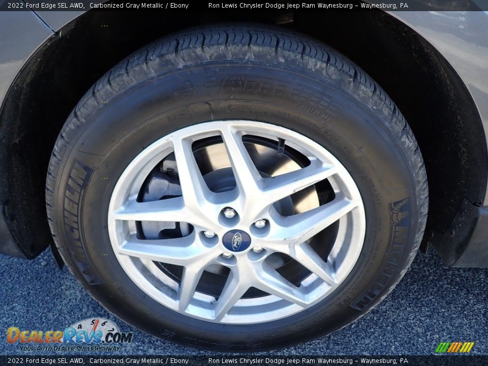 2022 Ford Edge SEL AWD Carbonized Gray Metallic / Ebony Photo #10