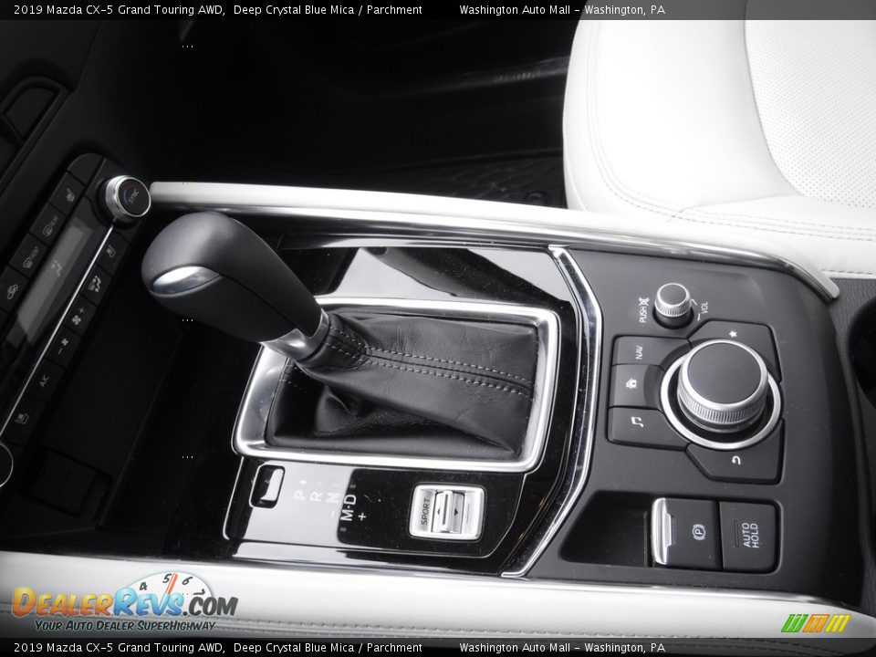 2019 Mazda CX-5 Grand Touring AWD Deep Crystal Blue Mica / Parchment Photo #18