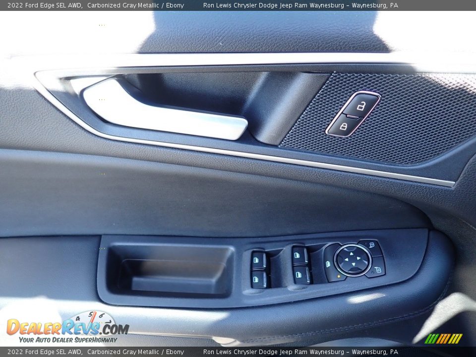 2022 Ford Edge SEL AWD Carbonized Gray Metallic / Ebony Photo #14