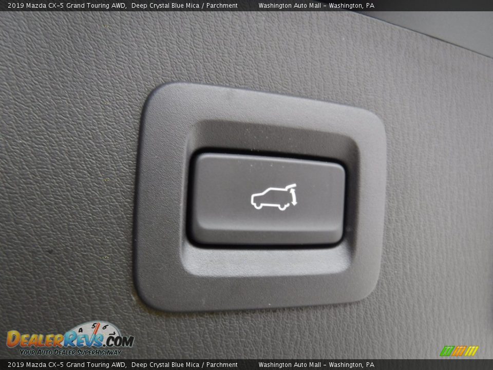 2019 Mazda CX-5 Grand Touring AWD Deep Crystal Blue Mica / Parchment Photo #28