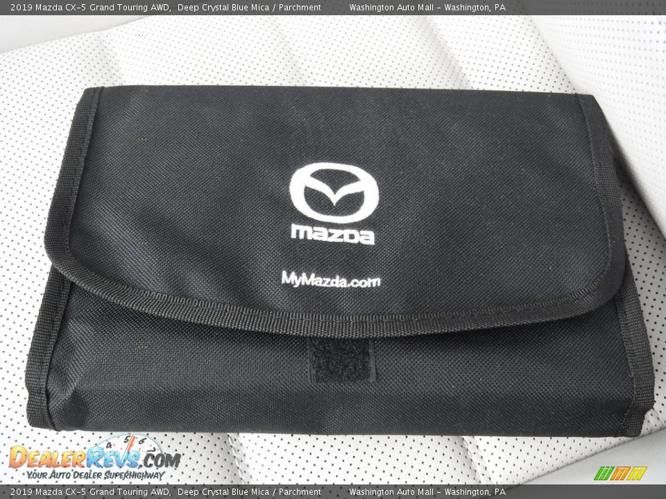 2019 Mazda CX-5 Grand Touring AWD Deep Crystal Blue Mica / Parchment Photo #29